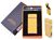 Электроимпульсная зажигалка в подарочной коробке Lighter HL-104 Gold HL-104-Gold фото