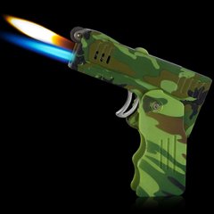 Зажигалка Пистолет 🔫 (2 режима пламени острое + обычное) Transformers Lighter Gun HL-500 Green HL-500-green фото