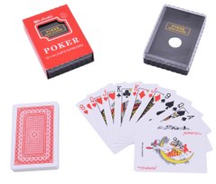 Пластиковые карты poker (54 шт) №395-3 Красная рубашка 395-3 фото