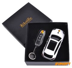 Подарочный набор 2в1 Сувенирная зажигалка + зажигалка-брелок Porsche Cayenne №4426-2 4426-2 фото