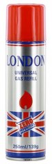 Универсальный ГАЗ для заправки зажигалок 'LONDON' 250мл LONDON фото