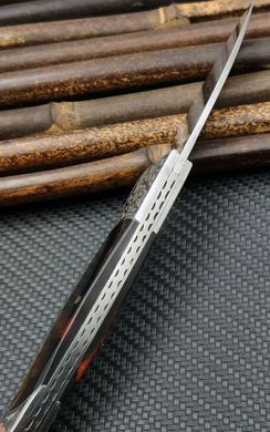 Тактичний складаний ніж із нержавіючої сталі з полімерною ручкою, кишеньковий B-03 B-03 фото
