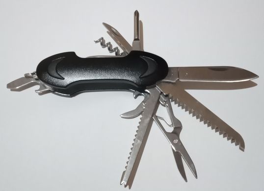 Складной туристический нож мультитул 9,5см (120шт/ящ) 5011LG2 Black 5011LG2-BLACK фото