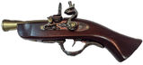 Зажигалка декоративная Пистоль, мушкет 32см (турбо пламя🚀) №1657 1657 фото