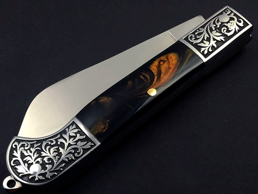 Складаний ніж із нержавіючої сталі з полімерною ручкою, кишеньковий B-05 B-05 фото