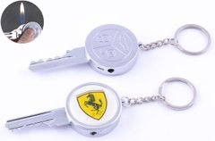 Зажигалка-брелок карманная Ключ от Ferrari №4160-6 1014057774 фото