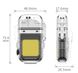 Дуговая электроимпульсная зажигалка с фонариком водонепроницаемая⚡️🔦 HOJON HL-513-Silver HL-513-Silver фото 6
