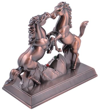 Зажигалка сувенирная "Два коня" (Турбо пламя) №XT-3901 555435432 фото