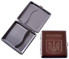 Портсигар на 20 сигарет Герб України HL-156-3 HL-156-3 фото