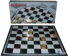 Настольная игра Шашки (37х37 см) X4817 X4817 фото