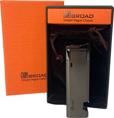 Газовая ветрозащитная зажигалка с открывалкой в подарочной коробке 🎁 BROAD HL-544-Black HL-544-Black фото