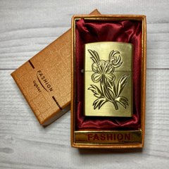 Запальничка подарункова-кремнієва Квітка (звичайне полум'я + гостре турбо 🔥) FASHION D45 D45 фото