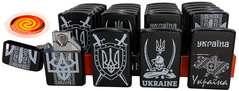 USB Зажигалка ⚡️ Украинская символика (спираль накаливания) HL-476 HL-476 фото