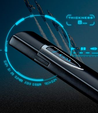 Сенсорна USB запальничка ⚡️ в подарунковій упаковці 🎁 FOCUS (Спіраль розжарювання) HL-135 Blue HL-135-Blue фото