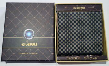 Портсигар в подарочной упаковке GVIPAI (Кожа, на 20 шт) HL-4986-2 HL-4986-2 фото