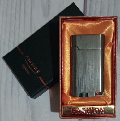 Запальничка подарункова 2в1 (Звичайне та турбо полум'я🔥🚀) 'FASHION' D284-1 D284-1 фото
