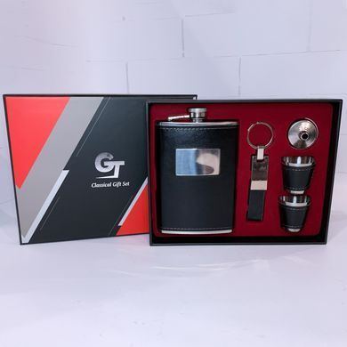 Подарочный набор фляга / брелок / стопки / лейка XT-4 Black XT-4 Black фото