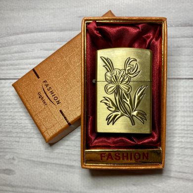 Запальничка подарункова-кремнієва Квітка (звичайне полум'я + гостре турбо 🔥) FASHION D45 D45 фото