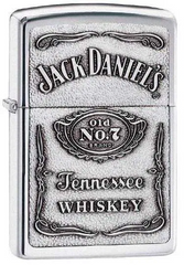 Класична бензинова запальничка Zippo 🔥 Jack Daniels Label D374 D374 фото