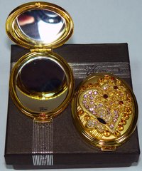 Дзеркальце двостороннє у подарунковій упаковці Австрія №6960-T70G-1 6960-T70G-1 фото