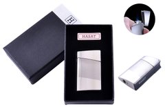 Запальничка в подарунковій коробці HASAT (Турбо полум'я) №4317 Silver 4317-Silver фото