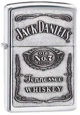 Класична бензинова запальничка Zippo 🔥 Jack Daniels Label D374 D374 фото