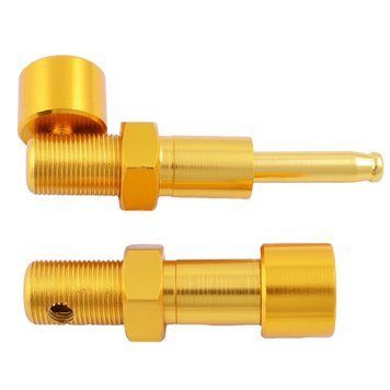 Трубка для куріння Болт №4684 Gold 4684-Gold фото