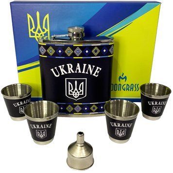 Подарочный набор с флягой для мужчин UKRAINE WKL-201 WKL-201 фото