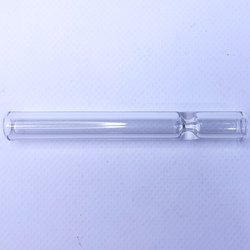 🔥 Скляна Трубка Chillum | 10,5 см | Боросилікатне скло | Прозораа | DK-1 DK-1 фото