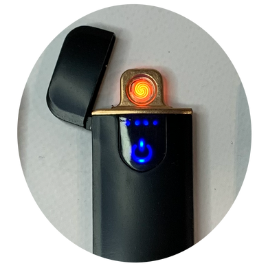 Сенсорная USB Зажигалка ⚡️ (спираль накаливания) HL-518 HL-518 фото