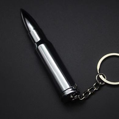 Зажигалка кремниевая Патрон (Обычное пламя) HL-99 Silver HL-99-Silver фото