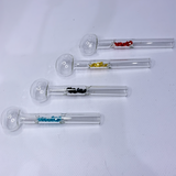 Стеклянная трубка Oil Pipe с декоративными кристаллами (13 см) DK-2 DK-2 фото