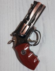 Запальничка газова пістолет револьвер (Турбо полум'я 🚀, ліхтарик 🔦) D394 D394 фото