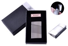 Запальничка в подарунковій коробці HASAT (Турбо полум'я) №4317 Black 4317-Black фото