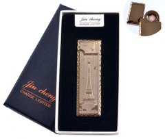 USB зажигалка в подарочной упаковке "Эйфелева башня" (двухсторонняя, спираль накаливания) №4793-5 №4793-5 фото