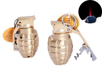 Запальничка газова Граната (Турбо полум'я) №4460-3 №4460-3 фото