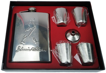 Подарочный набор 6х1с флягой, рюмками и лейкой Johnnie Walker GT-155 GT-155-Johnnie-Walker фото