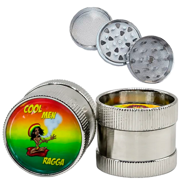 Металевий гріндер (подрібнювач) 3-секційний &laquo;Cool Men Ragga&raquo; K-111 K-111 фото