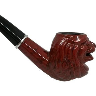 Курительная трубка HAOJUE Durable Tobacco Pipe (с резным львом) HL-717 HL-717 фото