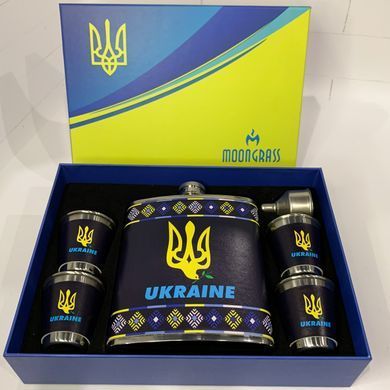 Подарунковий набір з флягою для чоловіків UKRAINE WKL-202 WKL-202 фото