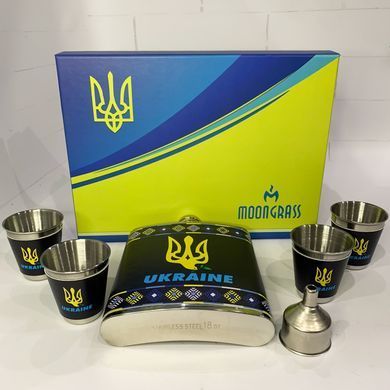 Подарунковий набір з флягою для чоловіків UKRAINE WKL-202 WKL-202 фото