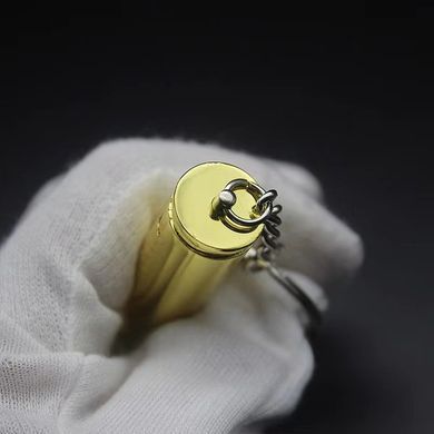 Зажигалка кремниевая Патрон (Обычное пламя) HL-99 Gold HL-99-Gold фото