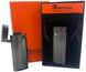 Креативна запальничка вітрозахисна в подарунковій коробці 🎁(Турбо полум'я🚀) BROAD HL-405 Black HL-405-Black фото 1