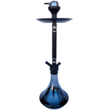 Высокий черный кальян Hookah с ребристой шахтой &mdash; 67 см H3217 H3217 Black фото