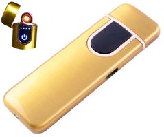 USB запальничка LIGHTER HL-142 Gold HL-142-Gold фото