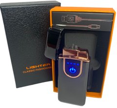 Дуговая электроимпульсная USB - Газовая зажигалка 2в1 ⚡️🚀 HL-420 Black-ice HL-420-Black-ice фото