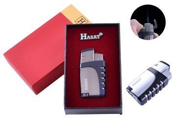Зажигалка в подарочной коробке HASAT (Острое пламя) №4318 Black №4318 Black фото