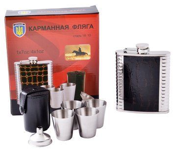 Подарочный набор с флягой для мужчин QK18-6 QK18-6 фото