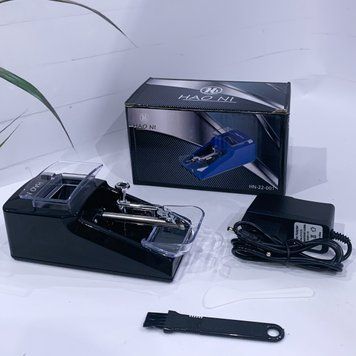 Автоматична електрична машинка для набивання сигарет "HAO NI" HL-672 Black HL-672-Black фото