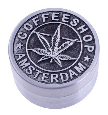 Высококачественный Гриндер измельчитель для табака COFFEESHOP ⭐️ AMSTERDAM HL-090-2 A-4 HL-090-2-A-4 фото